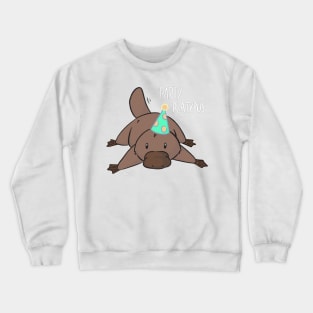 Party Platypus Crewneck Sweatshirt